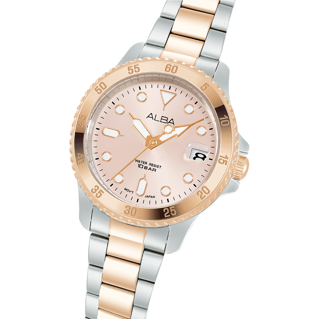 ALBA AG8Q34X ACTIVE QUARTZ WOMEN WATCH