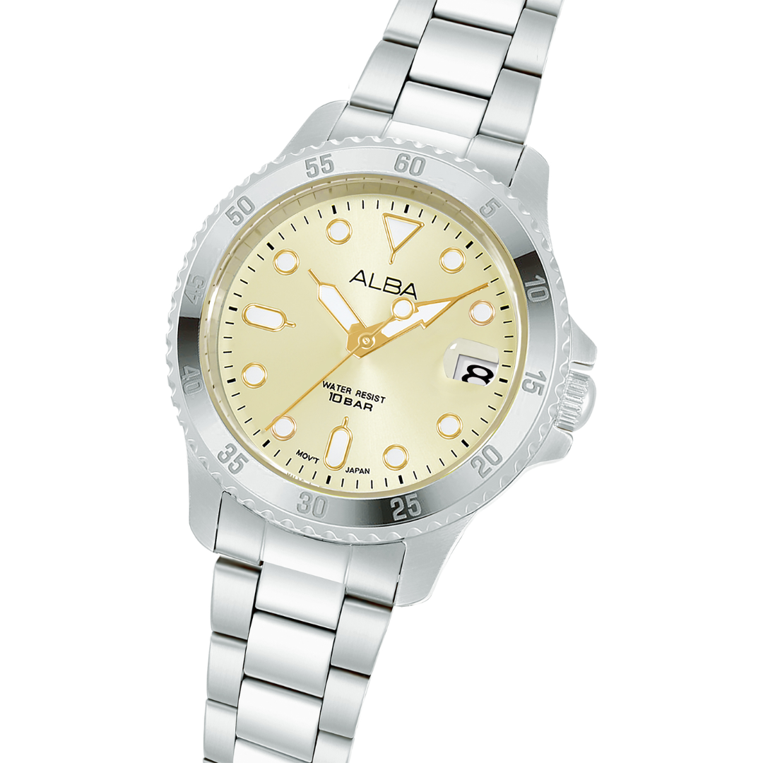 ALBA AG8Q43X ACTIVE QUARTZ WOMEN WATCH