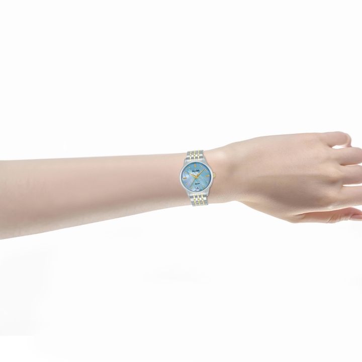 ALBA AG8Q75X FASHION QUARTZ DATE WOMEN WATCH