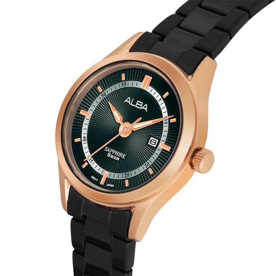 ALBA AH7BP8X QUARTZ 3 HANDS DATE WOMEN WATCH