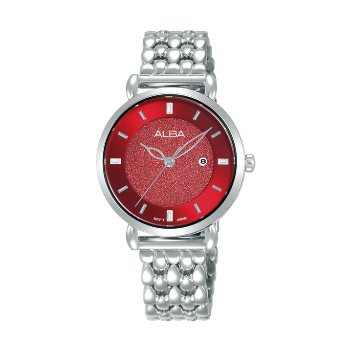 ALBA AH7DT5X QUARTZ STAINLESS STEEL WOMEN WATCH