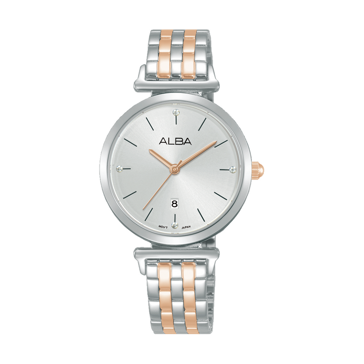 ALBA AH7EN3X FASHION QUARTZ 3 HANDS DATE WOMEN WATCH
