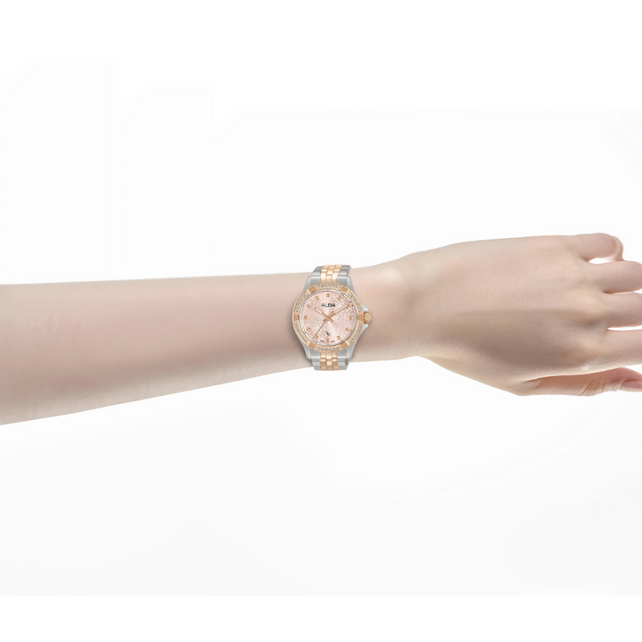 ALBA AH7EP3X FASHION QUARTZ 3 HANDS DATE WOMEN WATCH