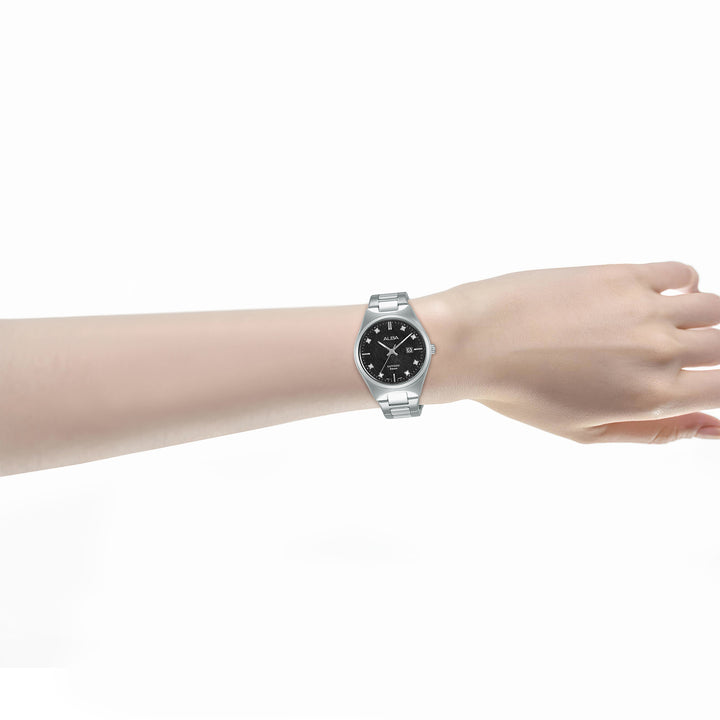 ALBA AH7ES3X PRESTIGE QUARTZ 3 HANDS DATE WOMEN WATCH