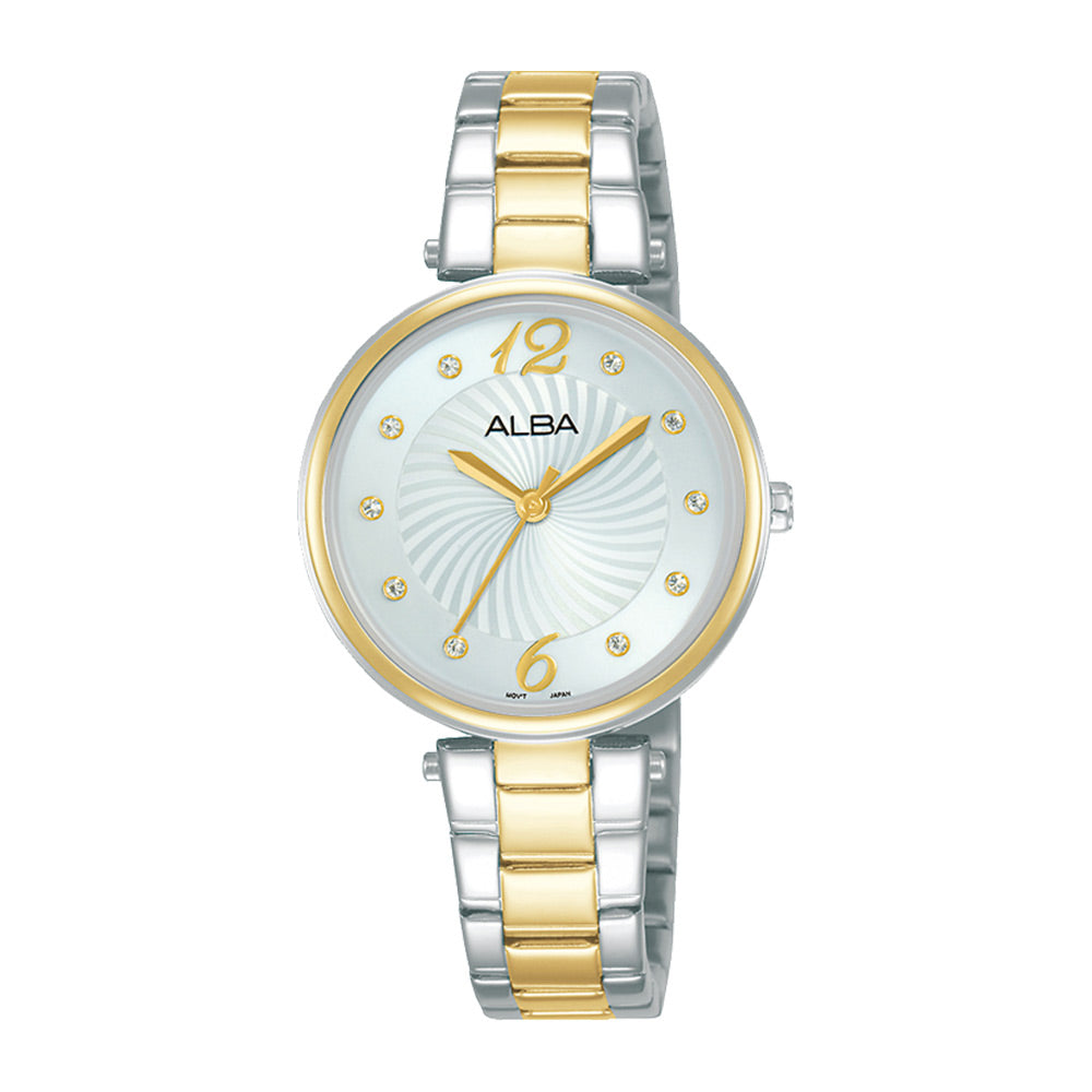 ALBA AH8734X QUARTZ 3 HANDS DATE WOMEN WATCH
