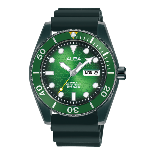 ALBA AL4439X MECHANICAL SILICONE MEN WATCH