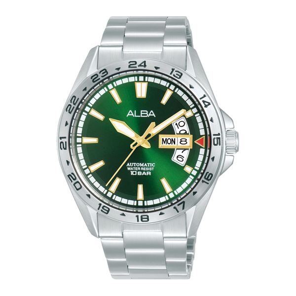 ALBA AL4471X MECHANICAL STAINLESS STEEL MEN WATCH