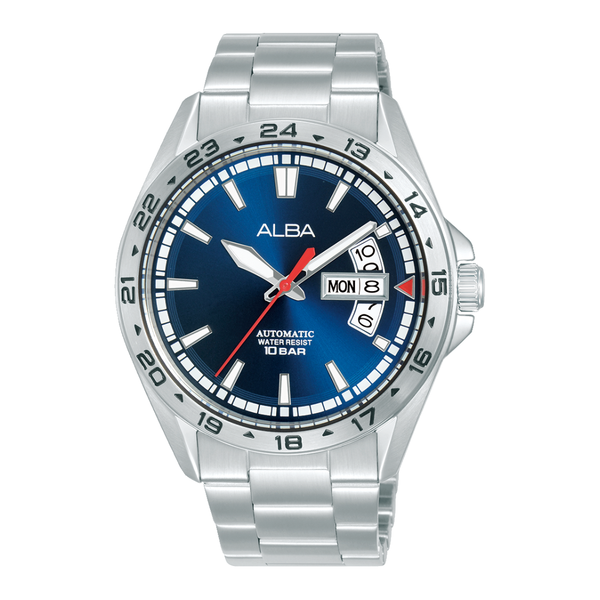 ALBA AL4475X MECHANICAL STAINLESS STEEL MEN WATCH