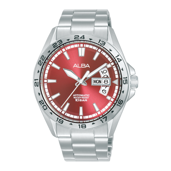 ALBA AL4477X MECHANICAL STAINLESS STEEL MEN WATCH