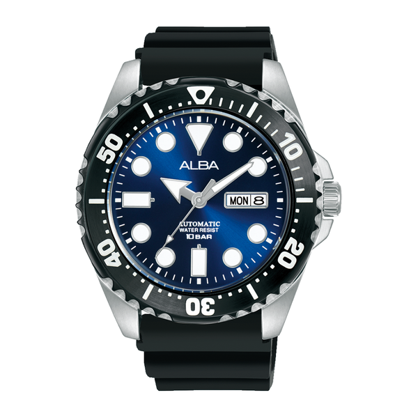 ALBA AL4493X MECHANICAL SILICONE MEN WATCH