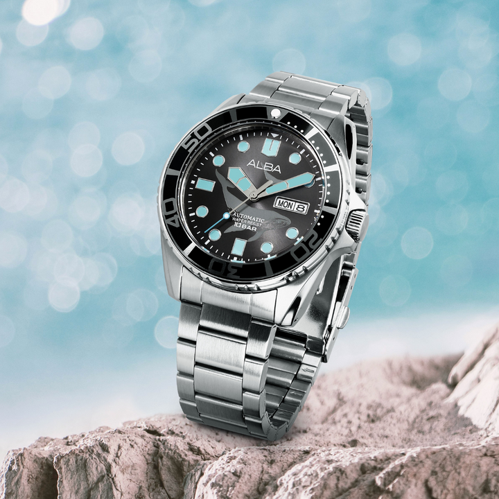 ALBA AL4623X MECHANICAL STAINLESS STEEL MEN WATCH