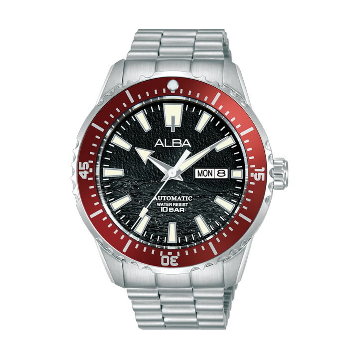 ALBA AL4745X MECHANICAL STAINLESS STEEL MEN WATCH