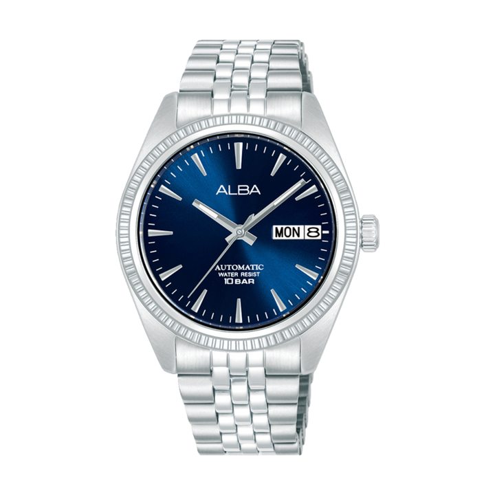 Alba AL4801X Mechanical Automatic Blue Dial Women&