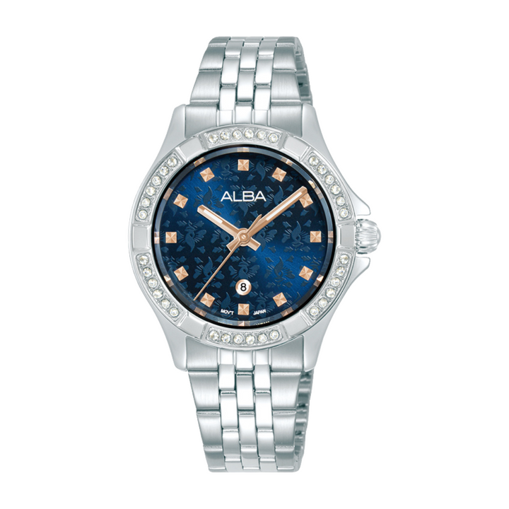 ALBA AH7ED9X SIGNA QUARTZ 3 HANDS DATE WOMEN WATCH