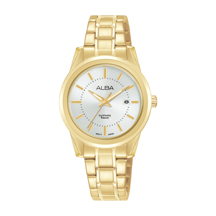 ALBA AH7EE6X PRESTIGE QUARTZ 3 HANDS DATE WOMEN WATCH