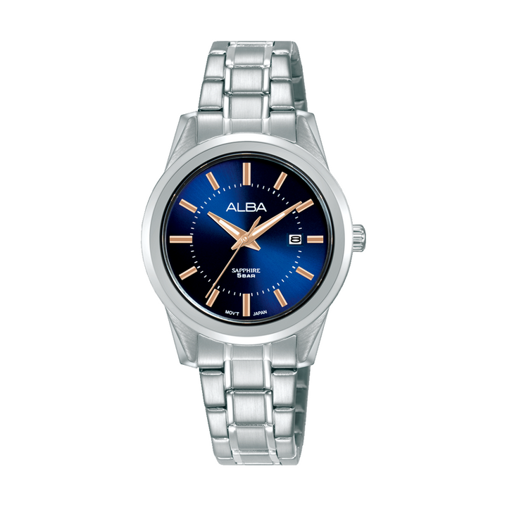 ALBA AH7EE9X PRESTIGE QUARTZ 3 HANDS DATE WOMEN WATCH