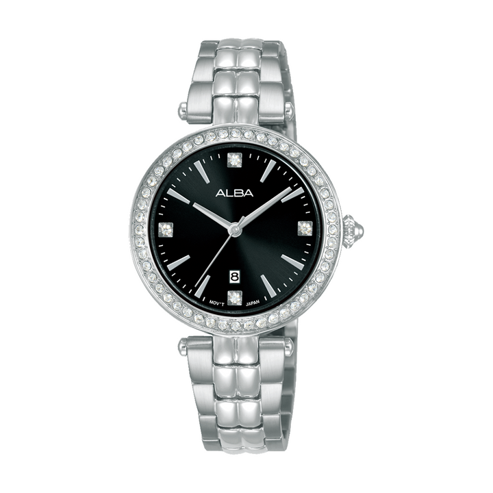 ALBA AH7EH1X FASHION QUARTZ 3 HANDS DATE WOMEN WATCH