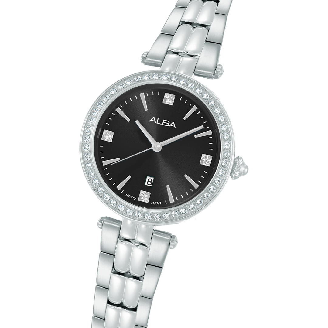 ALBA AH7EH1X FASHION QUARTZ 3 HANDS DATE WOMEN WATCH