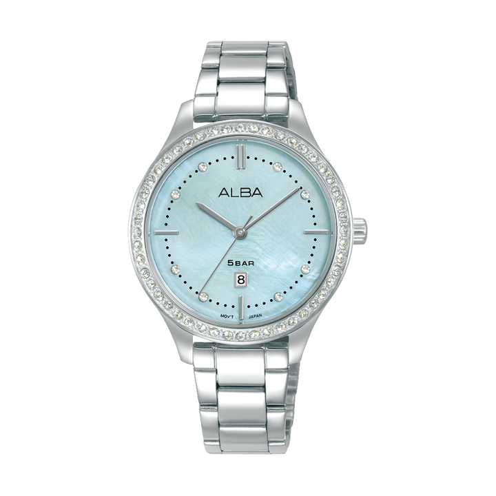 ALBA AH7EL7X FASHION QUARTZ 3 HANDS DATE WOMEN WATCH