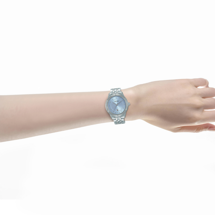ALBA AH7EN1X FASHION QUARTZ 3 HANDS DATE WOMEN WATCH