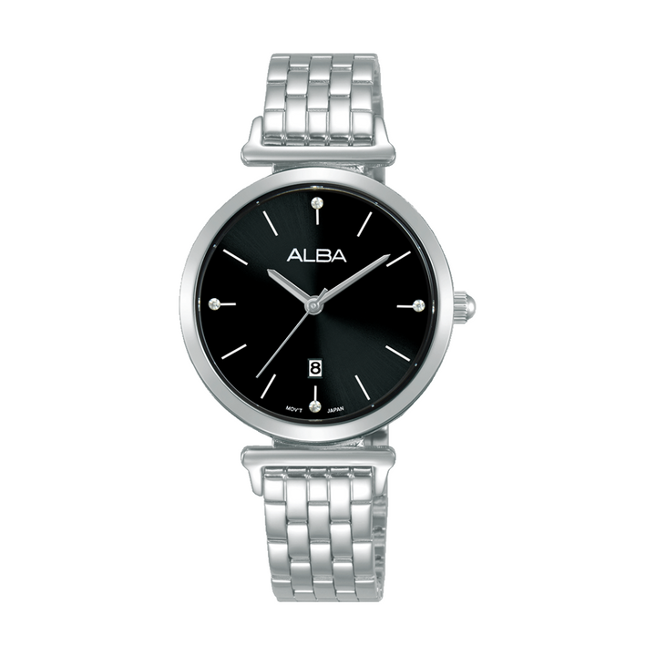ALBA AH7EP1X FASHION QUARTZ 3 HANDS DATE WOMEN WATCH