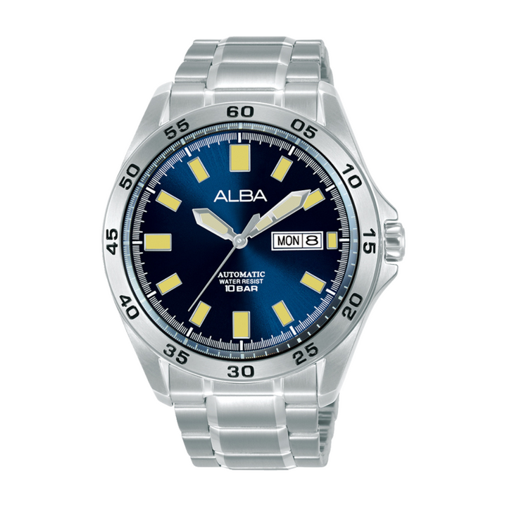 ALBA AL4749X MECHANICAL STAINLESS STEEL MEN WATCH