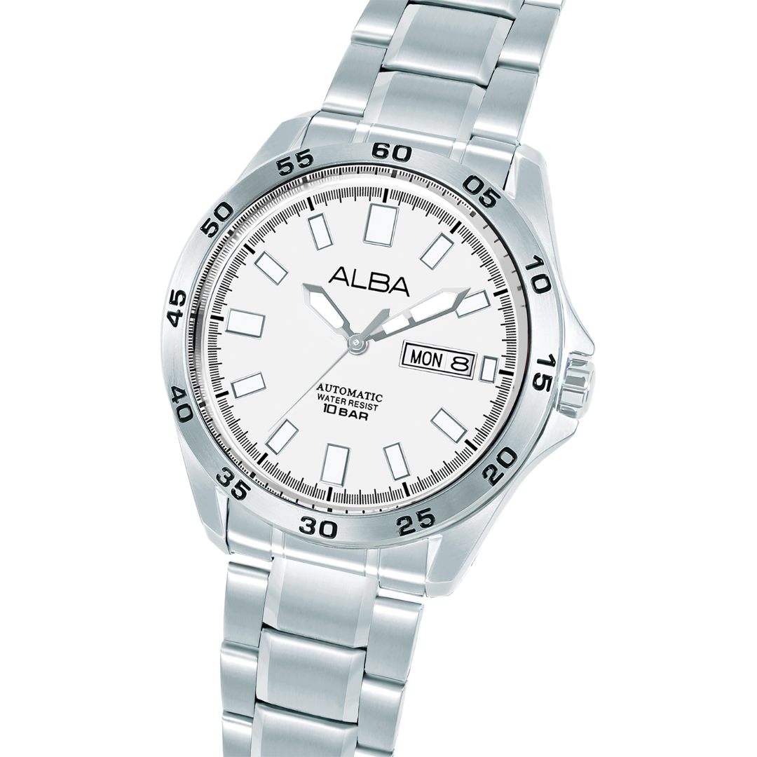 ALBA AL4753X MECHANICAL STAINLESS STEEL MEN WATCH