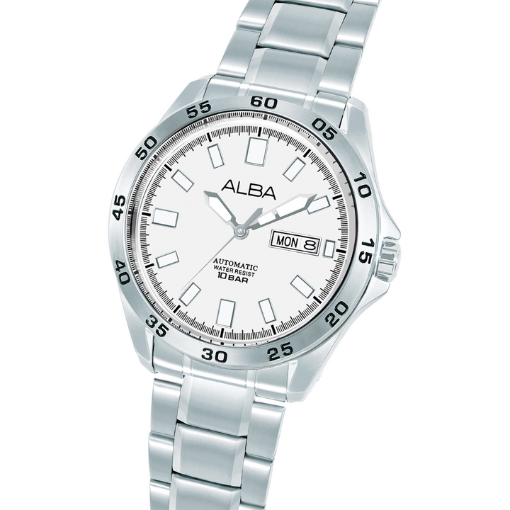 ALBA AL4753X MECHANICAL STAINLESS STEEL MEN WATCH