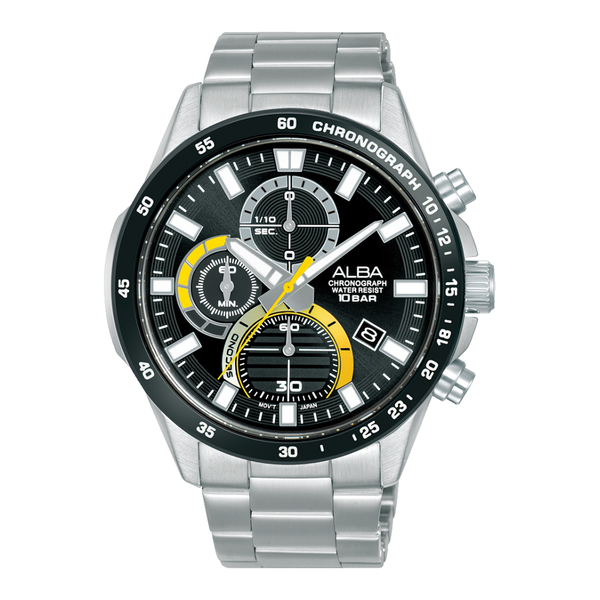 ALBA AM3963X ACTIVE QUARTZ CHRONOGRAPH MEN WATCH
