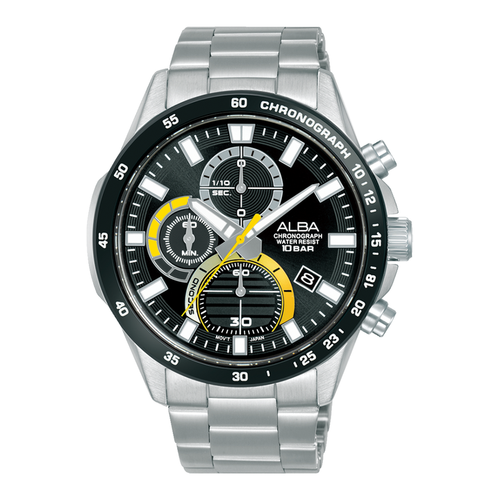 ALBA AM3963X ACTIVE QUARTZ CHRONOGRAPH MEN WATCH