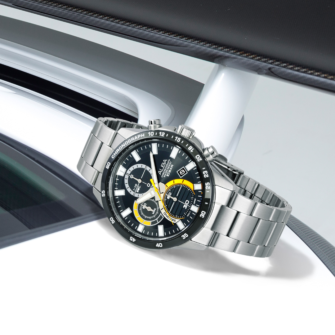 ALBA AM3963X ACTIVE QUARTZ CHRONOGRAPH MEN WATCH