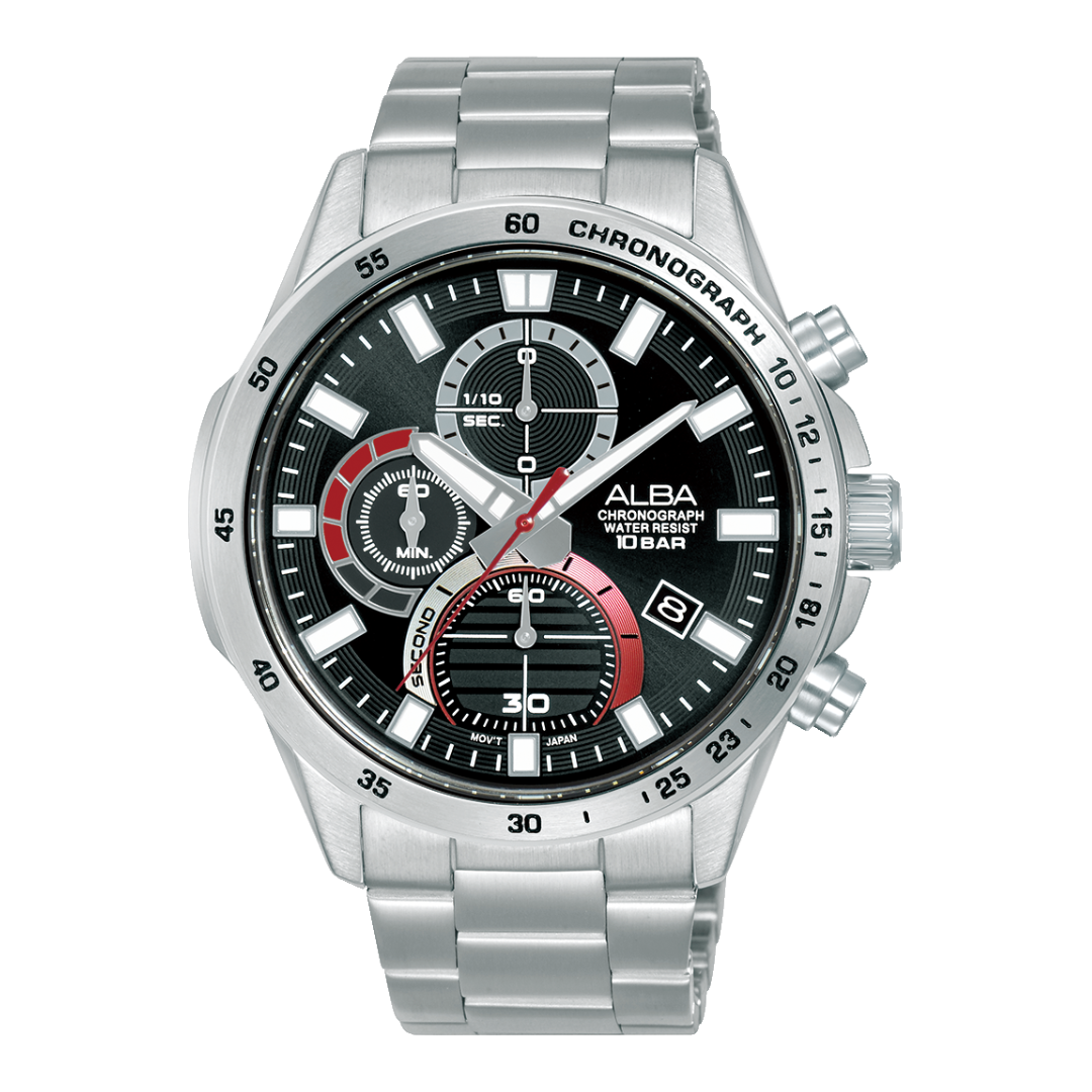 ALBA AM3969X ACTIVE QUARTZ CHRONOGRAPH MEN WATCH