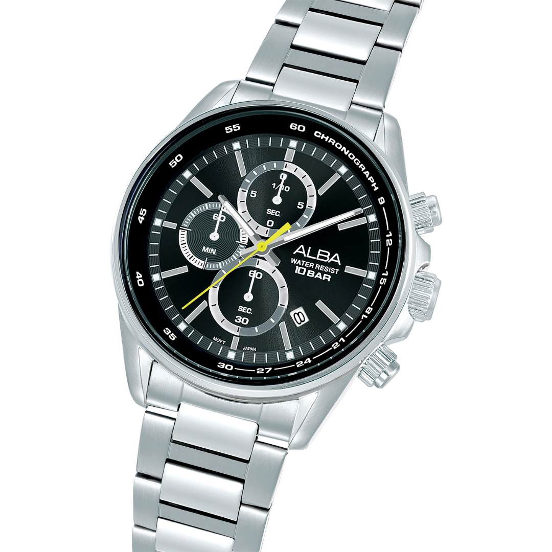 ALBA AM3A49X ACTIVE QUARTZ CHRONOGRAPH MEN WATCH