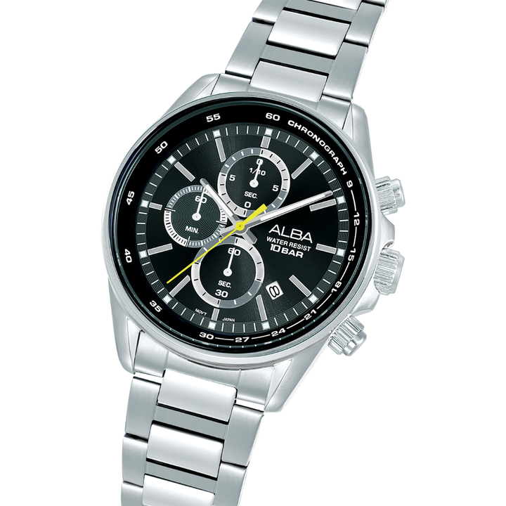 ALBA AM3A49X ACTIVE QUARTZ CHRONOGRAPH MEN WATCH