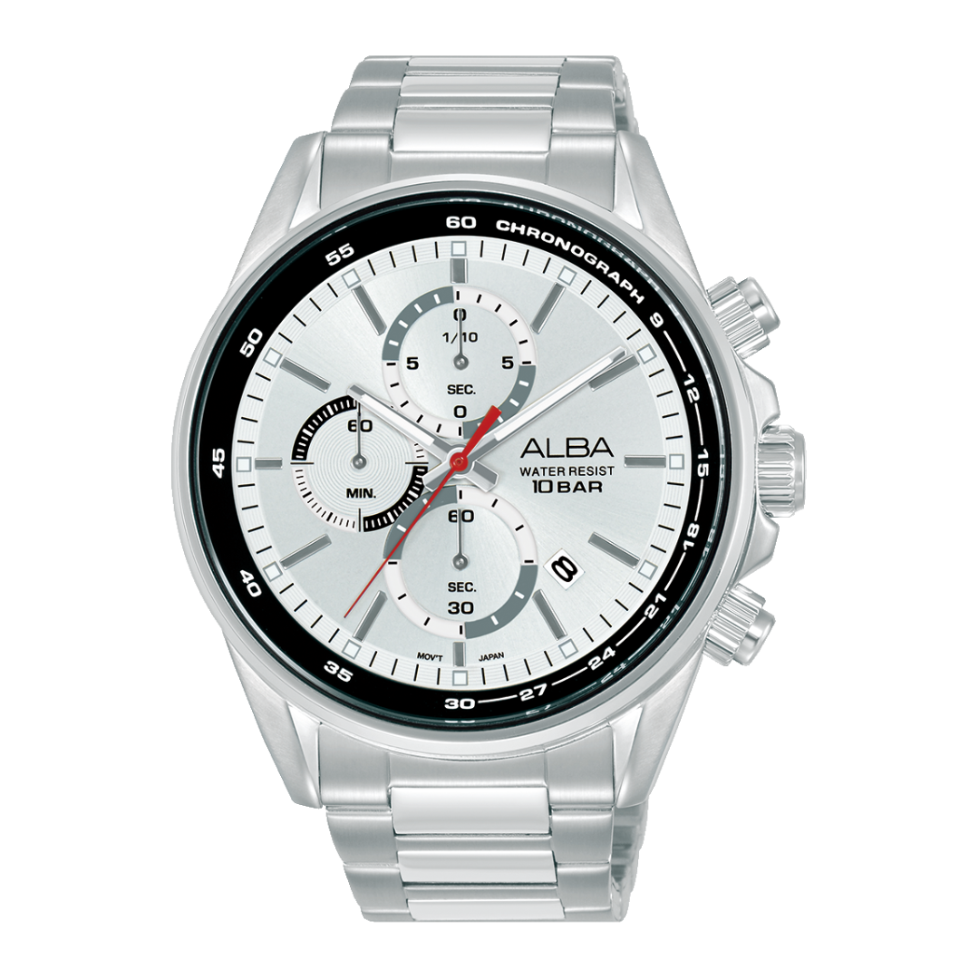 ALBA AM3A51X ACTIVE QUARTZ CHRONOGRAPH MEN WATCH