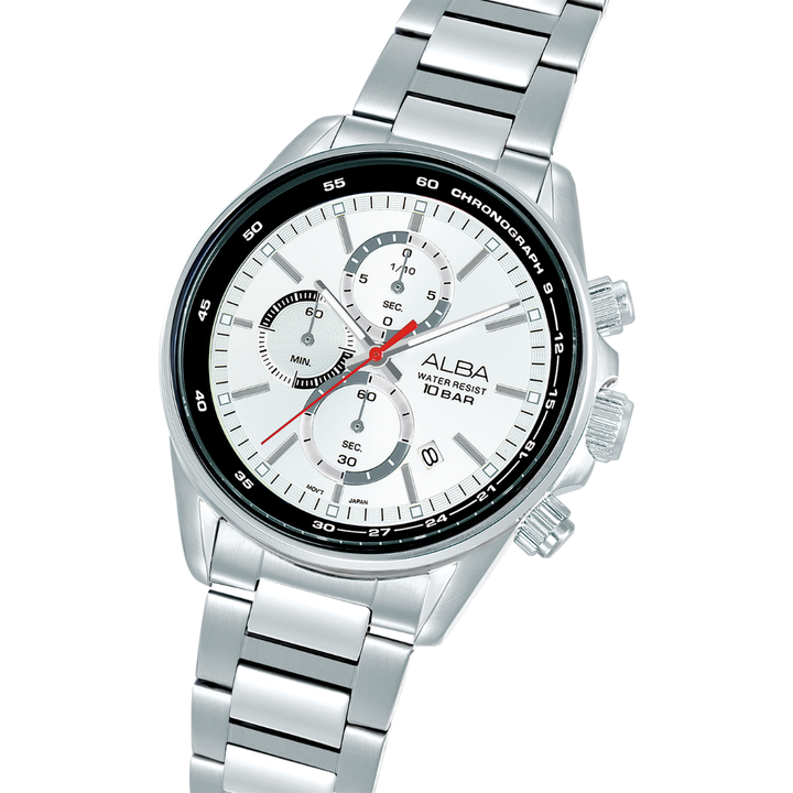 ALBA AM3A51X ACTIVE QUARTZ CHRONOGRAPH MEN WATCH