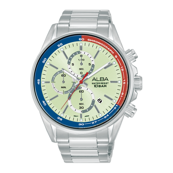 ALBA AM3A53X ACTIVE QUARTZ CHRONOGRAPH MEN WATCH