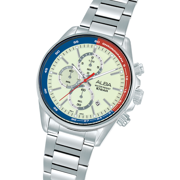 ALBA AM3A53X ACTIVE QUARTZ CHRONOGRAPH MEN WATCH