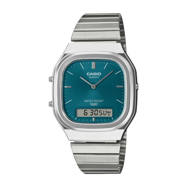 CASIO VINTAGE AQ-240E-3ADF ANALOG-DIGITAL MEN WATCH