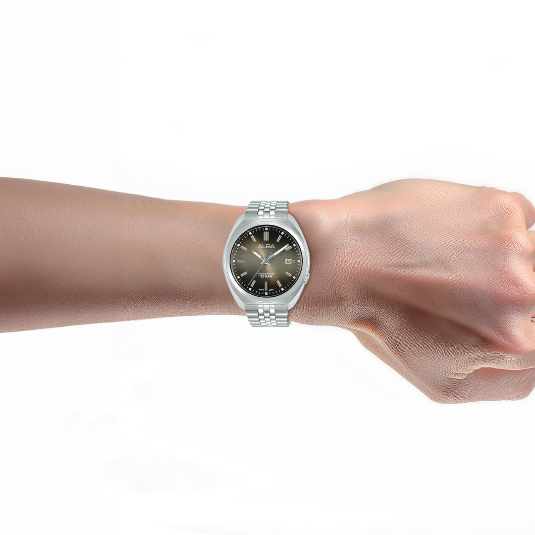 ALBA AS9W39X ACTIVE QUARTZ DAY-DATE MEN WATCH