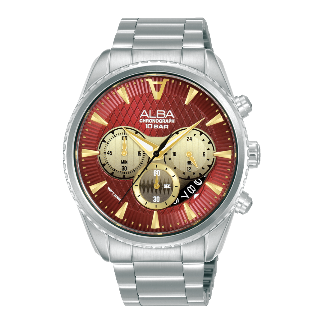 ALBA AT3J11X SIGNA QUARTZ CHRONOGRAPH MEN WATCH
