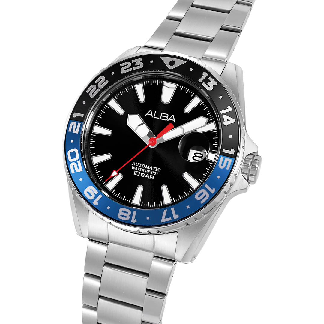 ALBA AU4071X MECHANICAL STAINLESS STEEL MEN WATCH