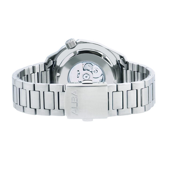 ALBA AU4083X MECHANICAL AUTOMATIC BLUE DIAL MEN WATCH