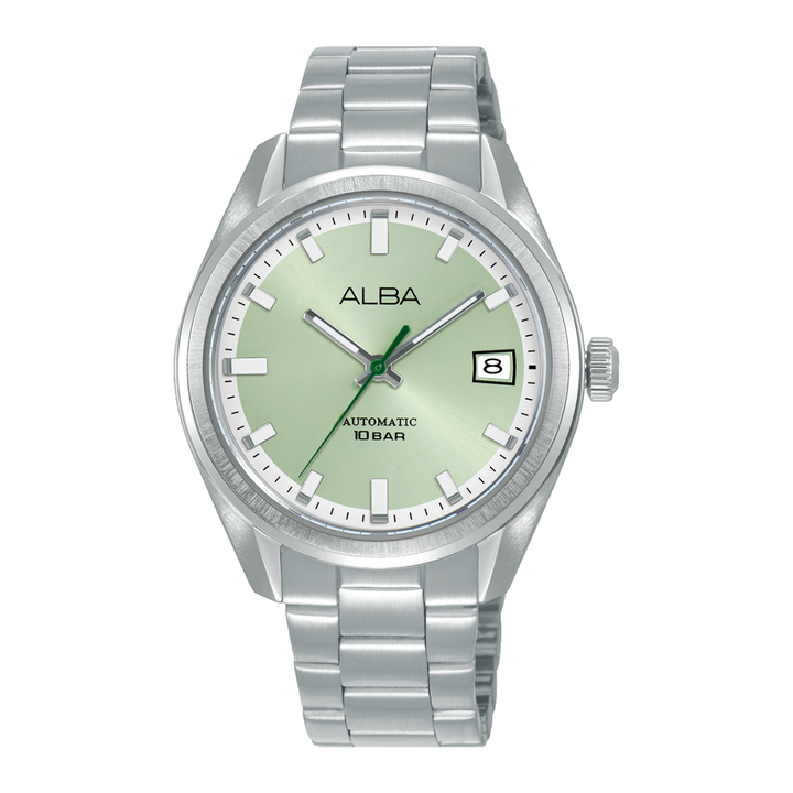 ALBA AU4099X MECHANICAL AUTOMATIC GREEN DIAL MEN WATCH