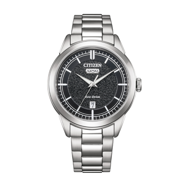 Citizen AW0151-85E Eco-Drive day-date 40.5mm stainless steel bracelet 100m
