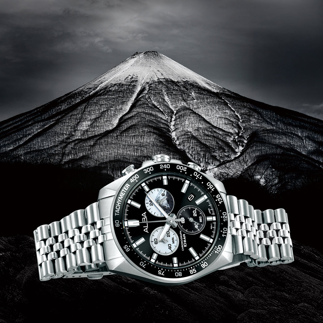 ALBA AX7025X SIGNA QUARTZ CHRONOGRAPH MEN WATCH