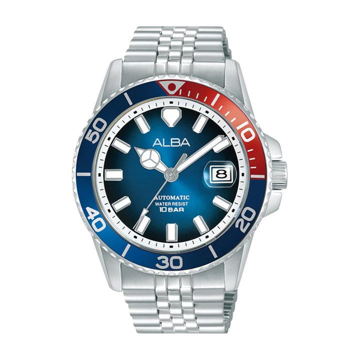 ALBA AU4051X MECHANICAL STAINLESS STEEL MEN WATCH