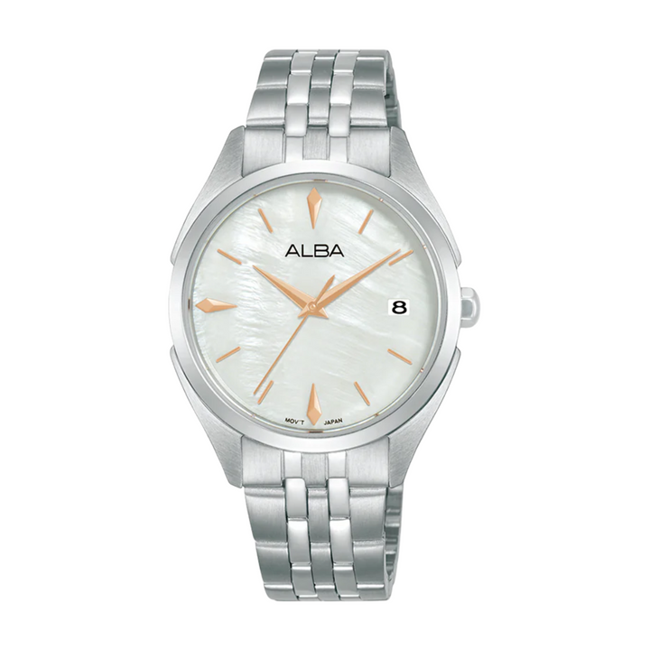 ALBA AG8P39X FASHION QUARTZ 3 HANDS DATE WOMEN WATCH