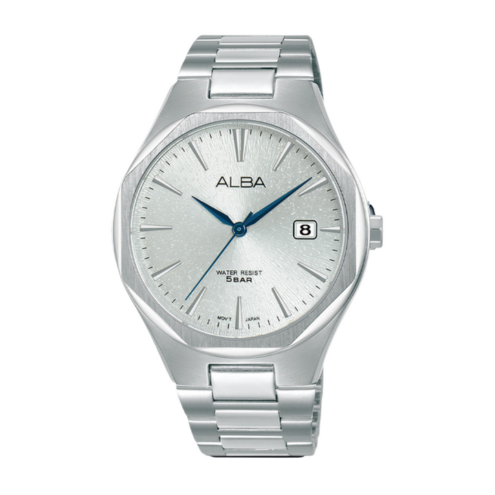 ALBA PRESTIGE AS9U61X QUARTZ 3 HANDS DATE MEN WATCH