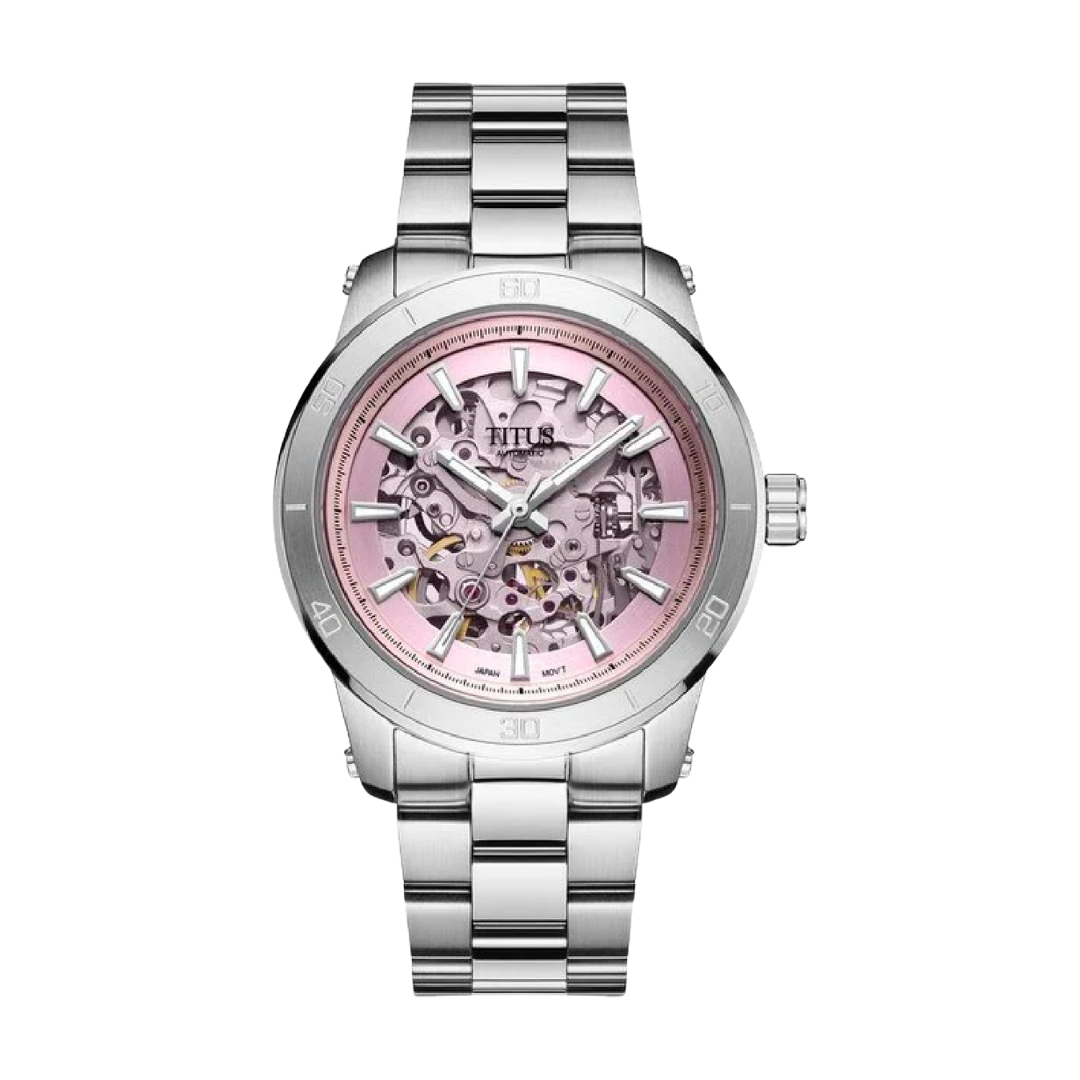 SOLVIL ET TITUS W06-03281-003 ASPIRA 3 HANDS MECHANICAL STAINLESS STEEL WOMEN WATCH